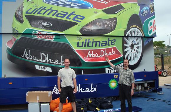 Toplak bei der World Rally Championship 